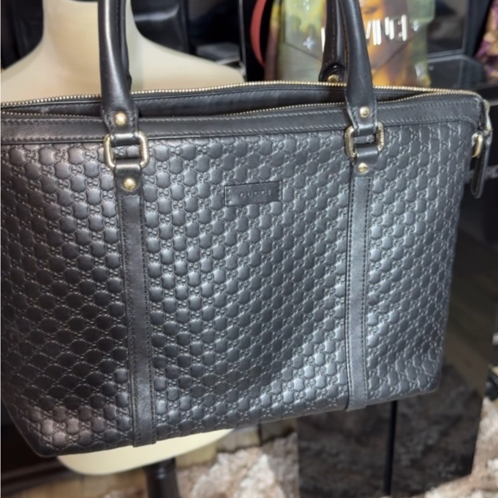 Gucci Black Leather Women's Bag